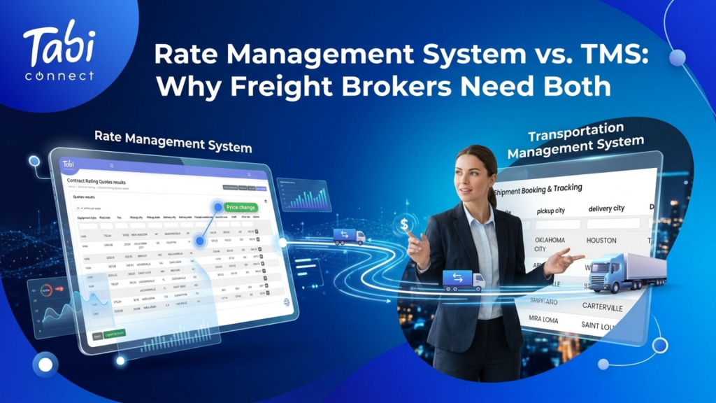 Rate Management System vs. TMS: Why Freight Brokers Need Both