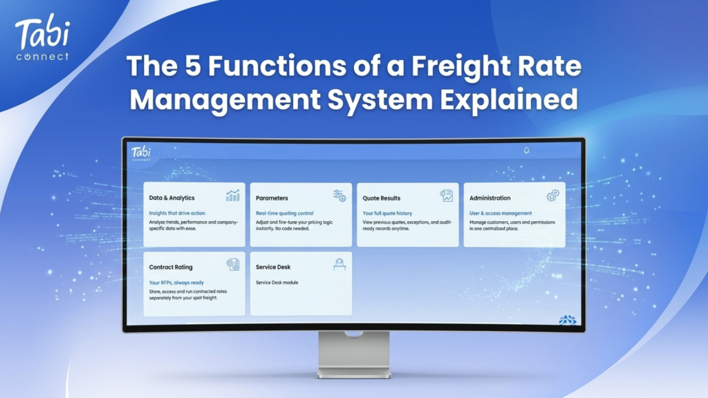 The 5 Functions of a Freight Rate Management System Explained